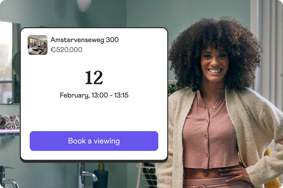 Schedule viewings instantly